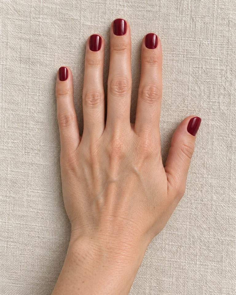 Résultat illustratif — Un style d’ongles.
