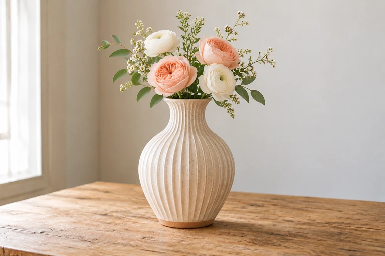 Le même vase, mis en valeur.